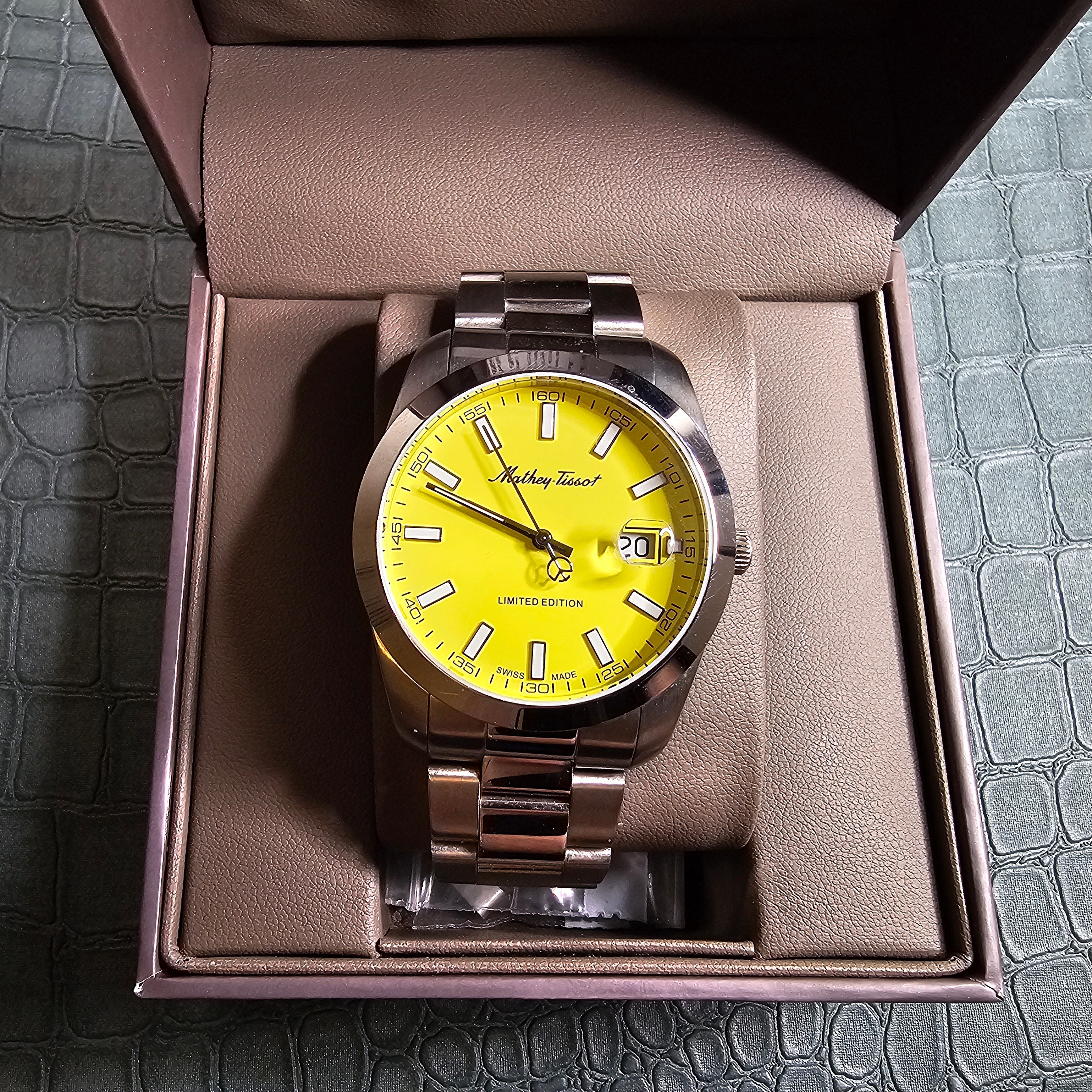 Mathey Tissot Sunray H451J Boxed Pre Owned The Watch Guy Store